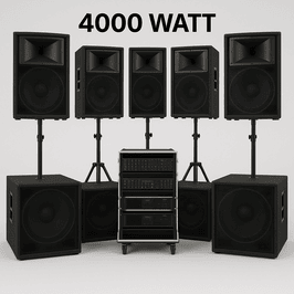 Sewa Sound System 4.000 Watt